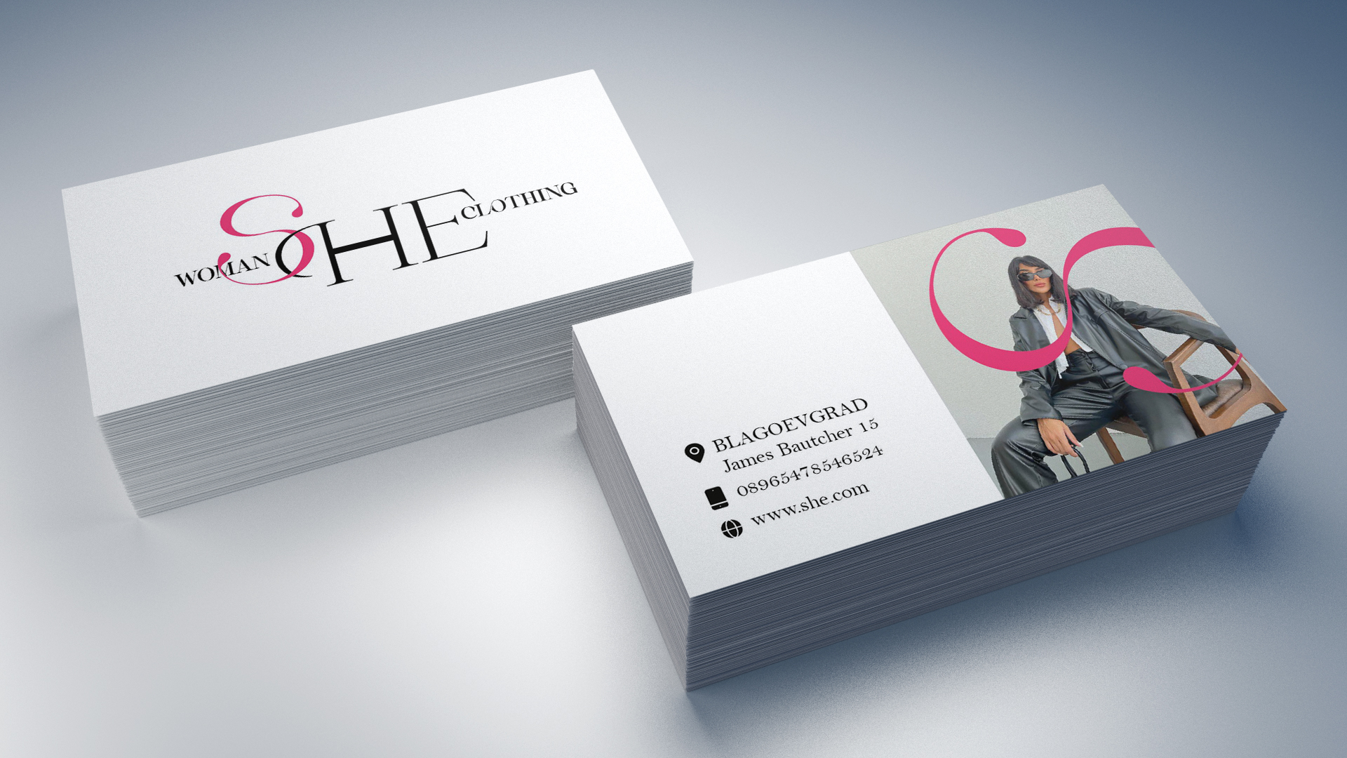 She Woman mockup
